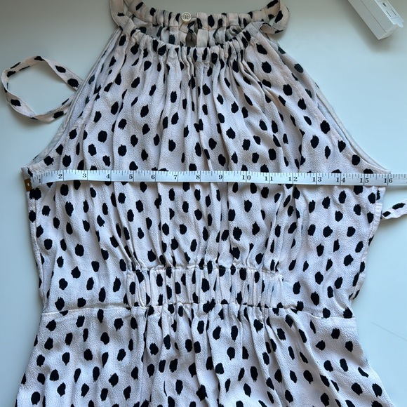 Kate Spade Halter Dress Blush Pink Defined Waist - Picture 7 of 13